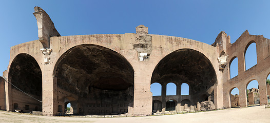 Image showing Basilica of Maxentius