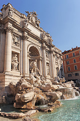 Image showing fontana di Trevi