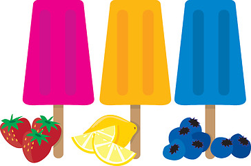 Image showing Popsicles