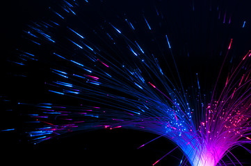 Image showing Optical fibers