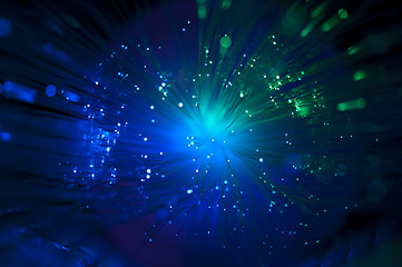 Image showing Optical fibers