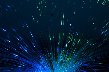 Image showing Optical fibers