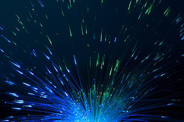 Image showing Optical fibers