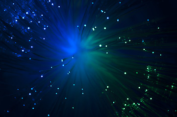 Image showing Optical fibers