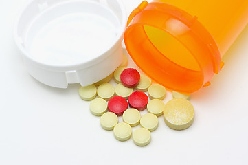 Image showing Spilled Pill Bottle