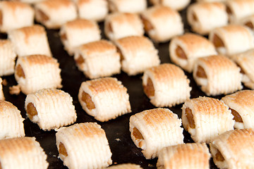 Image showing Pineapple Tart in Local Pastry Shop Closeup