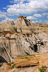 Image showing Badlands in Alberta, Canada