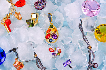 Image showing Jewels at ice