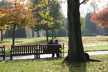 Image showing Couple in Park