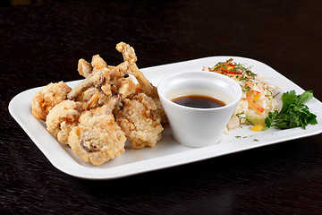 Image showing Fried chicken wings