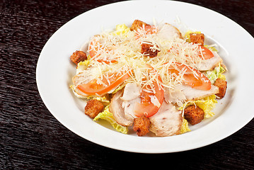 Image showing chicken meat filet salad