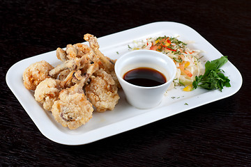 Image showing Fried chicken wings