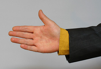 Image showing Emtpy hand