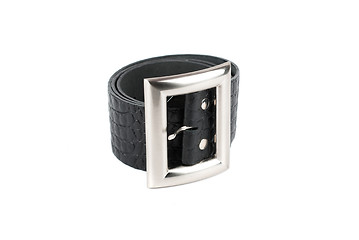 Image showing Men's leather belt