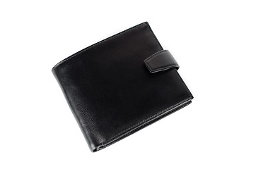 Image showing Modern black male wallet