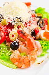 Image showing tasty seafood salad