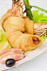 Image showing shrimps dish