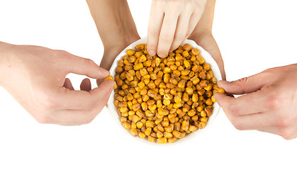 Image showing fried corn