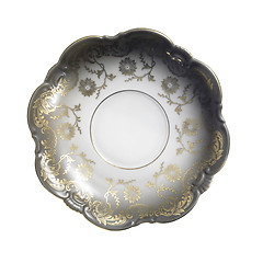 Image showing ornamented nostalgic saucer