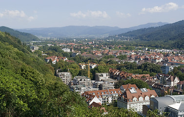 Image showing Freiburg im Breisgau at summer time