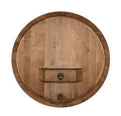 Image showing frontal wine cask