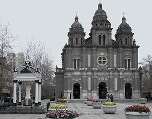 Image showing Wangfujing Cathedral