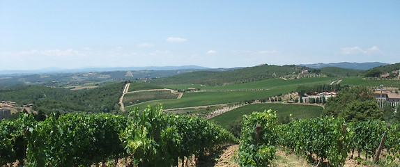 Image showing Chianti in Tuscany