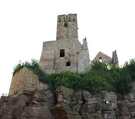 Image showing Wertheim Castle on rock formation