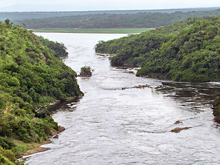 Image showing around the Murchison Falls in Uganda