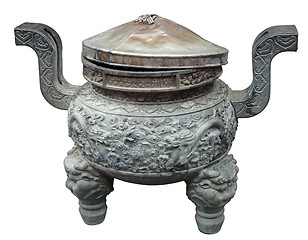 Image showing bowl at the Jade Buddha Temple