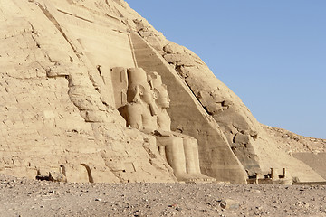 Image showing Abu Simbel temples in Egypt