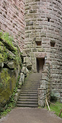 Image showing entrance at the Haut-Koenigsbourg Castle