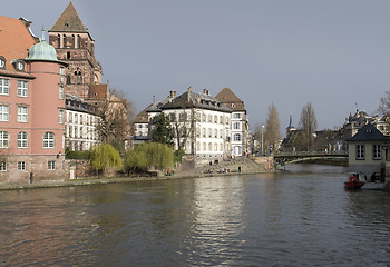 Image showing Strasbourg waterside