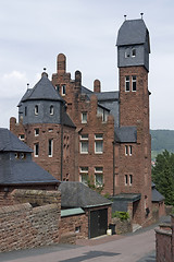 Image showing reddish brick house in Miltenberg