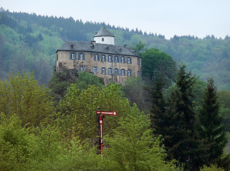Image showing castle in the Vulkan Eifel
