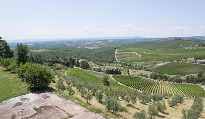 Image showing Chianti in Tuscany