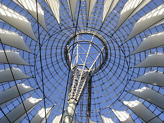 Image showing roof detail and blue sky