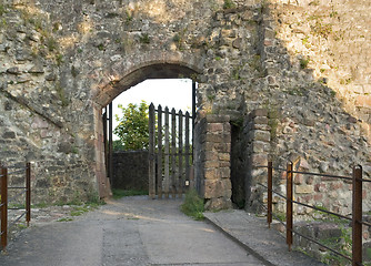 Image showing entrance of the Hochburg Emmendingen