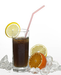 Image showing iced soft drink