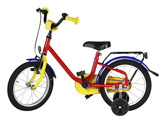 Image showing juvenile bicycle