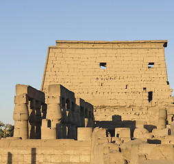 Image showing Luxor Temple in Egypt