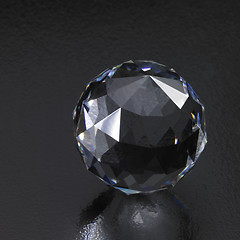 Image showing dark diamond sphere