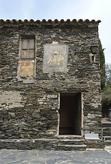 Image showing old spanish house detail