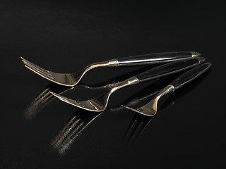 Image showing nostalgic cutlery