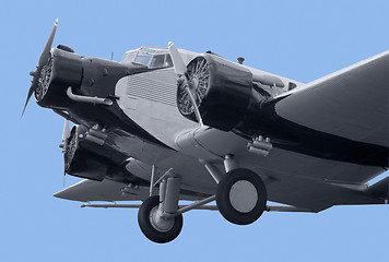 Image showing nostalgic aircraft detail