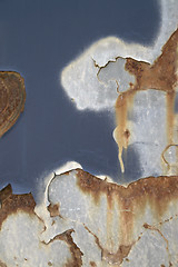 Image showing abstract corrosion detail