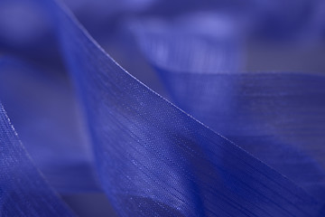 Image showing blue filigree strap detail