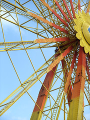 Image showing multicolored big wheel