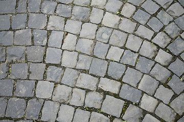 Image showing cobbled abstract back