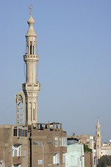 Image showing minaret in Esna